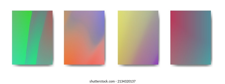 illustration of bright color abstract pattern background with line gradient texture for minimal dynamic cover design. poster template