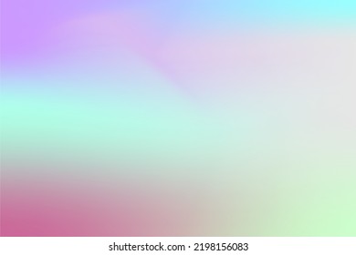 Illustration of bright color abstract pattern background gradient texture for minimal dynamic cover design. Multicolored placard poster template. Blured gradience