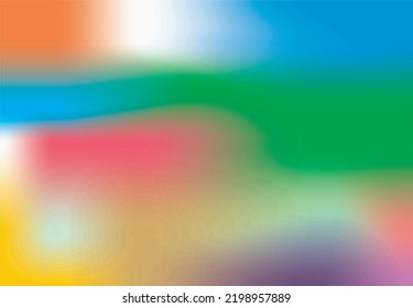 Illustration von hellen abstrakten Mustern Farbverlauf-Struktur für minimales dynamisches Cover-Design. mehrfarbige Plakatvorlage. Unscharfer Farbverlauf