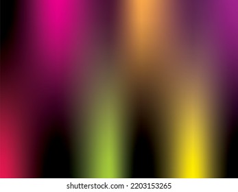 illustration of bright color abstract pattern background gradient texture for minimal dynamic cover design. Multicolored placard poster template. Blured gradience