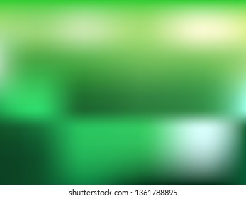 illustration of bright color background, mesh gradient texture for minimal dynamic cover design. green placard poster template.