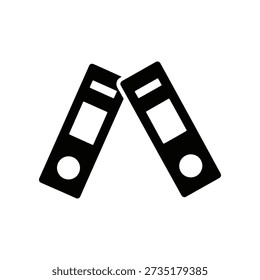 Illustration of a broken USB drive with a crack, symbolizing damage or malfunction