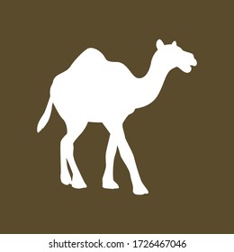 Illustration of Brown Desert Camel