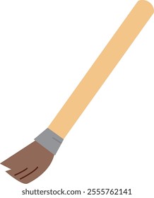 It is an illustration of a brush.