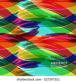 Illustration of Brush stroke abstract background.