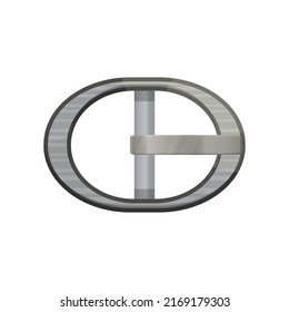 Illustration buckle decorating and tailoring clothes, shoes, bags.
