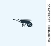 illustration of a building cart or drawing of a construction cart