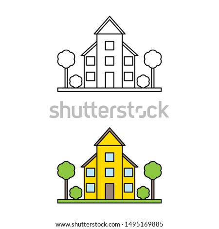 illustration of a building exterior