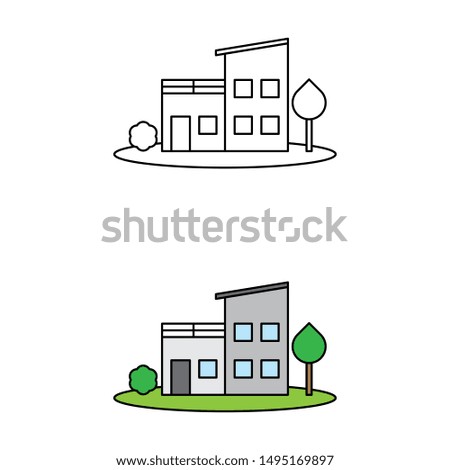 illustration of a building exterior