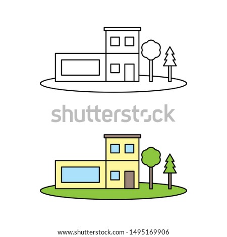 illustration of a building exterior