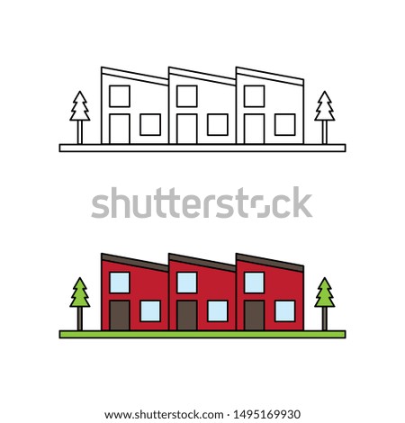 illustration of a building exterior