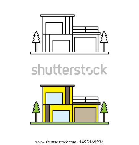 illustration of a building exterior