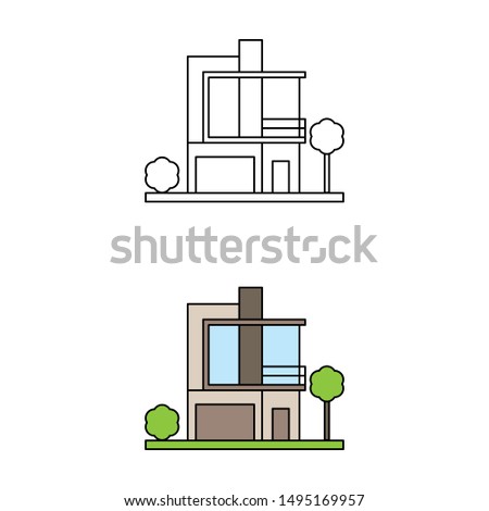 illustration of a building exterior
