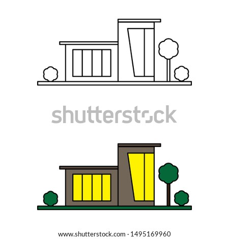 illustration of a building exterior