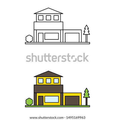 illustration of a building exterior