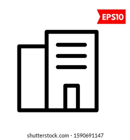Electric Panel Box Icon Outline Electric Stock Vector (Royalty Free ...