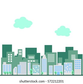 Illustration of building group