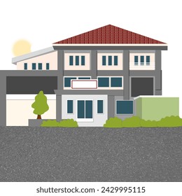 Illustration of a Building School