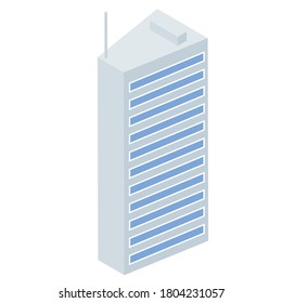 
It is an illustration of the building seen from directly above