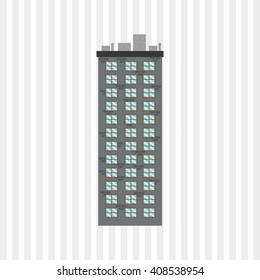 Illustration of building , vector design, building and real estate related