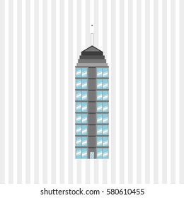 Illustration of building , vector design, building and real estate related