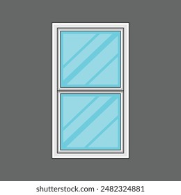 The Illustration of Building Window