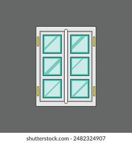 The Illustration of Building Window