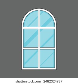The Illustration of Building Window