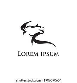 Illustrationstitel Logo Design Vektorvorlage Moderne Kunst