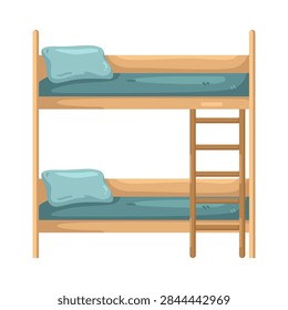 Illustration of bunk bed Illustration 