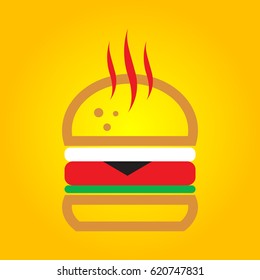 illustration burger