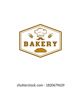 Illustration of burger logo design template vector