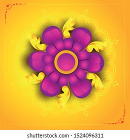 illustration of burning diya for Diwali festival, beautiful header background with lots of lights for celebration of Diwali Indian festival.