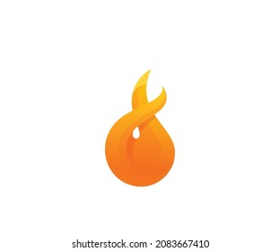 illustration of a burning fire