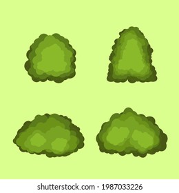 illustration bush vector high resolution