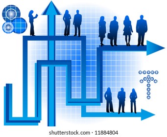 Illustration of business