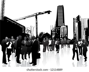 Illustration of business