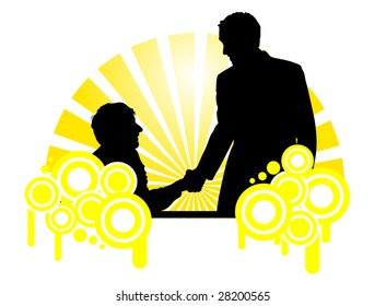 Illustration of business