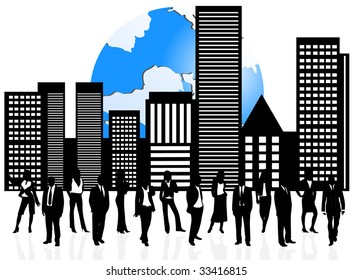 illustration of business
