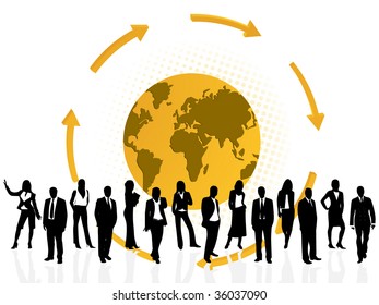 Illustration of business
