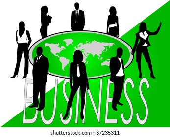 illustration of business