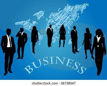illustration of business