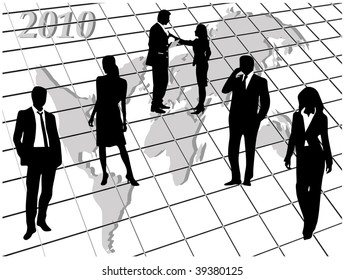 illustration of business