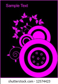 illustration of business card