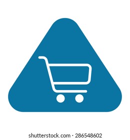 illustration of business and finance icon cart