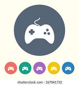 illustration of business and finance icon game