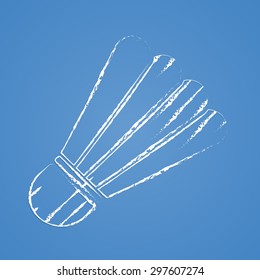illustration of business and finance icon shuttlecock