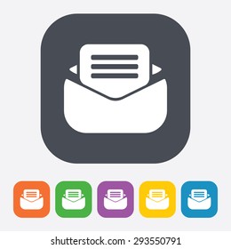illustration of business and finance icon sms