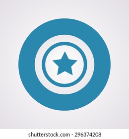 illustration of business and finance icon star