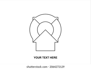 Illustration of business logotype cryptocurrency. Vector design logo finance and e-commerce.virtual money abstract icon